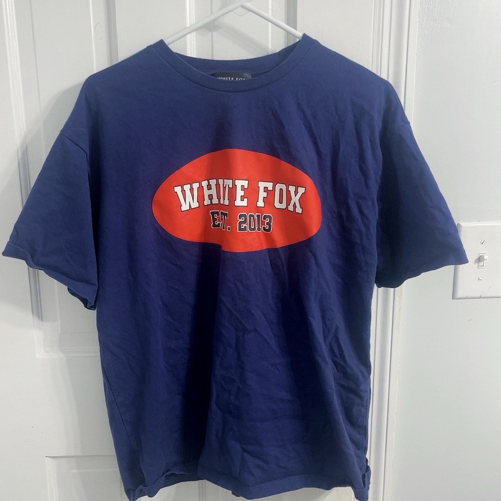 white fox t shirt